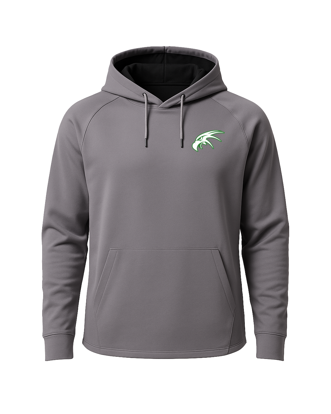 Maple River High School Baseball - Gray Hoodie - Left Chest