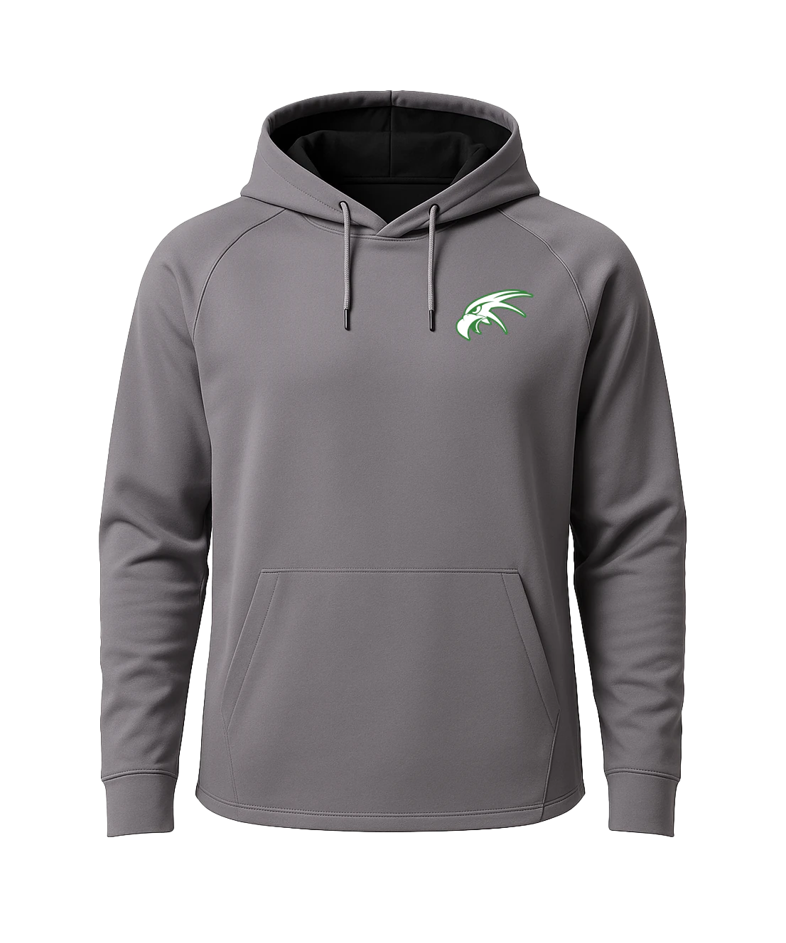 Maple River High School Baseball - Gray Hoodie - Left Chest