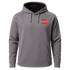 Mankato West Track - Gray Hoodie - Left Chest