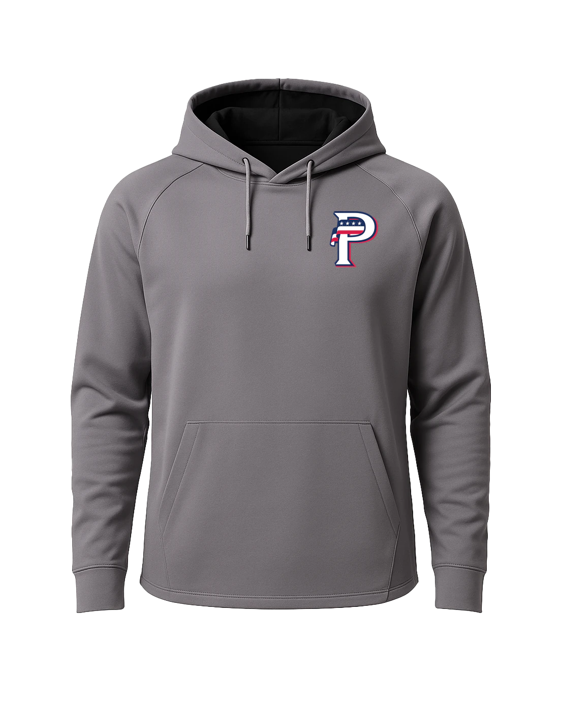 USA BASEBALL - Gray Hoodie - Left Chest