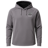Hinckley Finlayson Baseball - Gray Hoodie - Left Chest