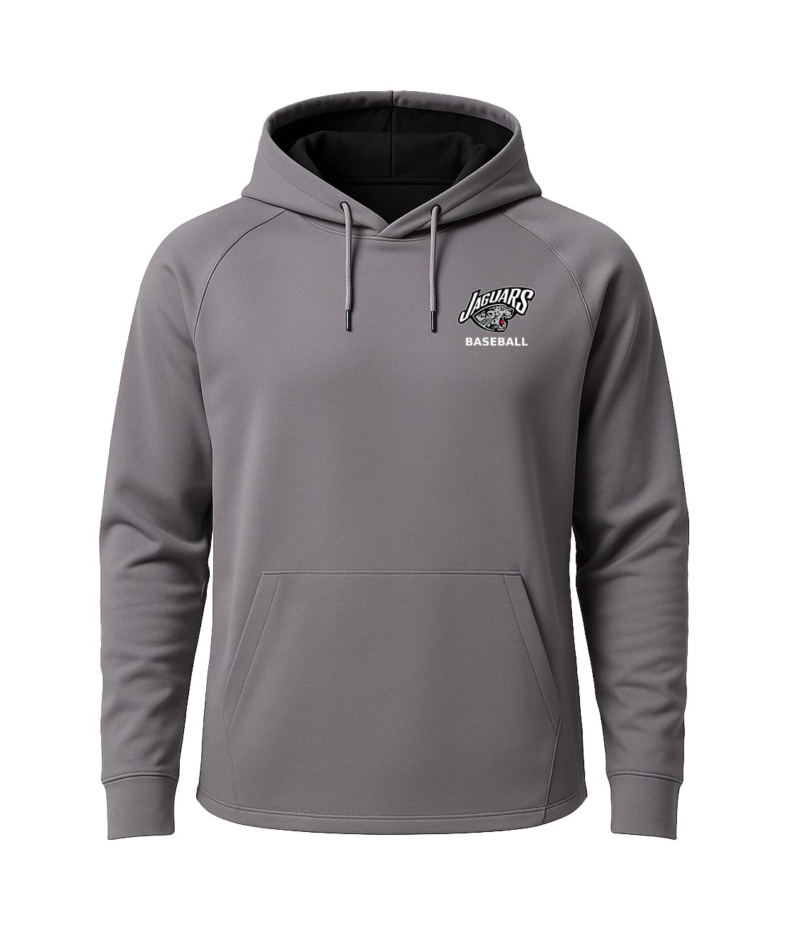 Hinckley Finlayson Baseball - Gray Hoodie - Left Chest