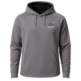Hinckley Finlayson Baseball - Gray Hoodie - Left Chest