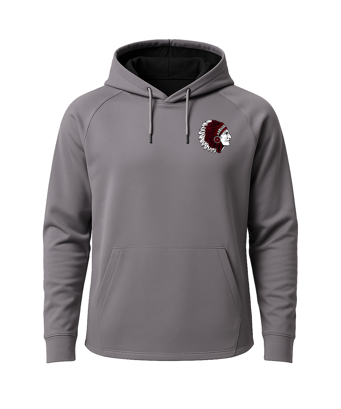 Broken Bow Spring Sports - Gray Hoodie - Left Chest