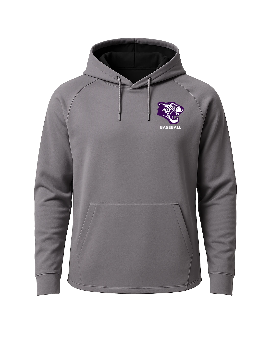 Truman Baseball - Gray Hoodie - Left Chest
