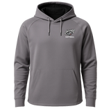 Hinckley Finlayson Softball - Gray Hoodie - Left Chest
