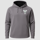 Xavier Football - Gray Hoodie - Left Chest