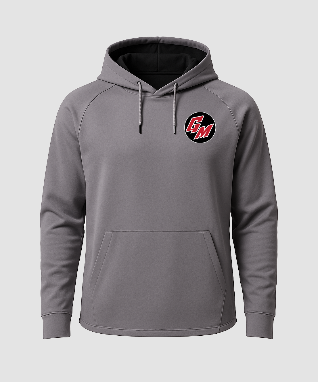 Ghostfit Sports Test 2 - Gray Hoodie - Left Chest