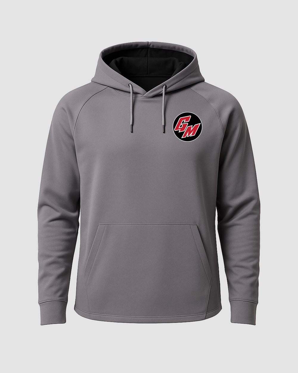 Ghostfit Sports Test 2 - Gray Hoodie - Left Chest