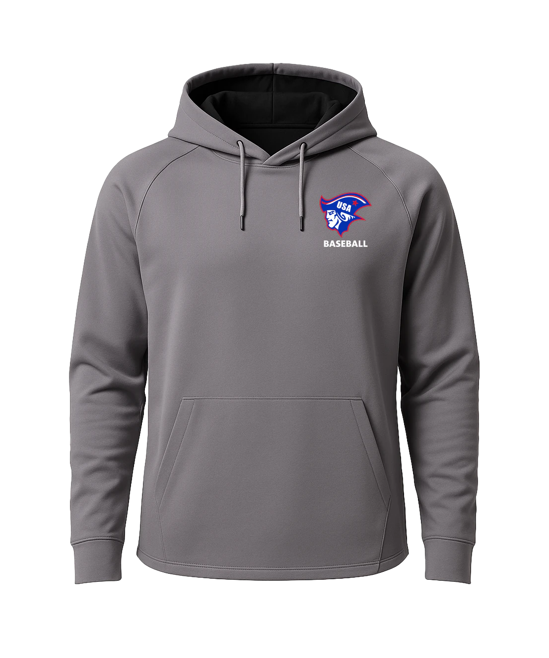 Testing Team Store - Gray Hoodie - Left Chest