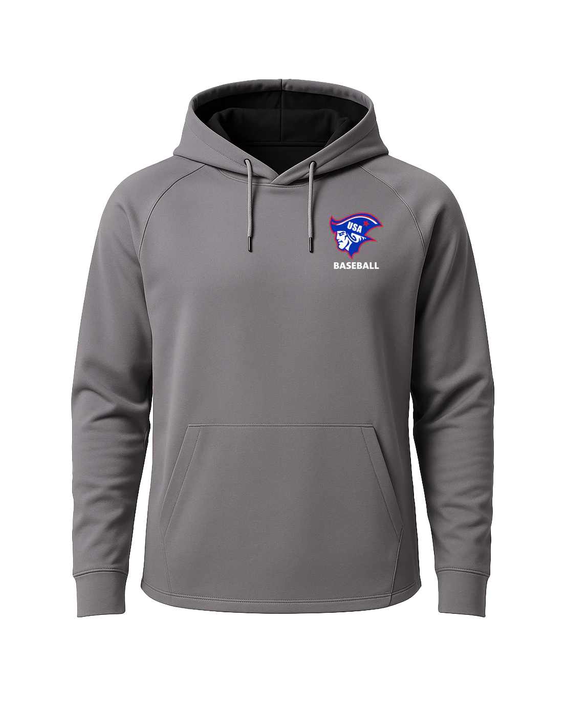 Testing Team Store - Gray Hoodie - Left Chest