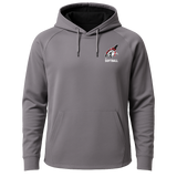 Aitkin Softball - Gray Hoodie - Left Chest