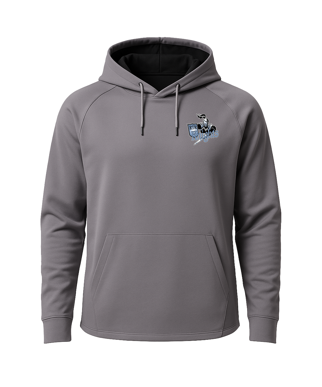 Russell-Tyler-Ruthon Softball - Gray Hoodie - Left Chest