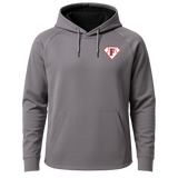 Fairmont Baseball - Gray Hoodie - Left Chest