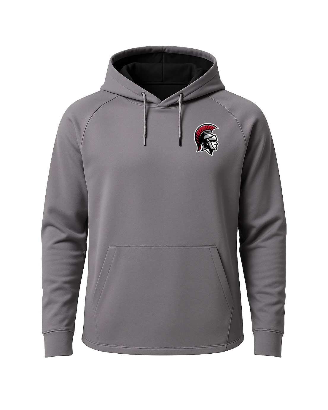 Worthington Softball - Gray Hoodie - Left Chest