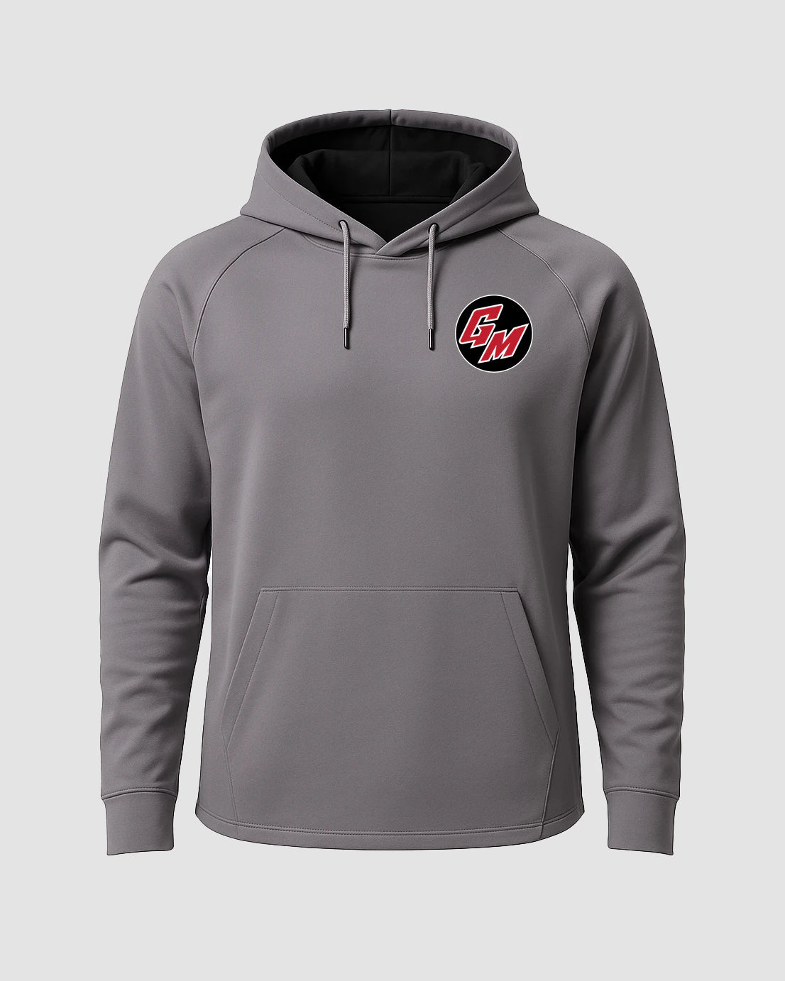 Ghostfit Sports Testing 2 - Gray Hoodie - Left Chest