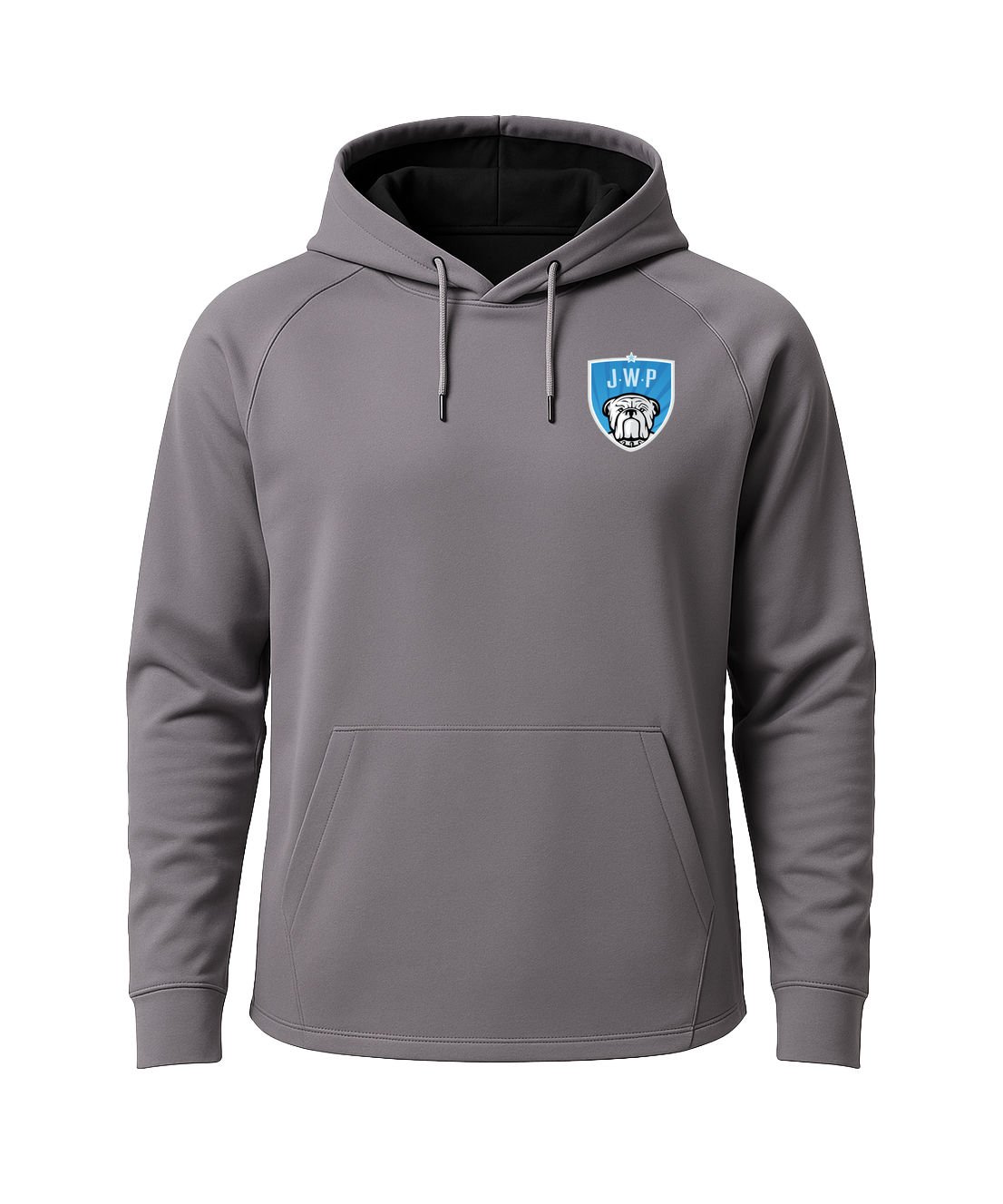 JWP Youth Baseball and Softball - Gray Hoodie - Left Chest