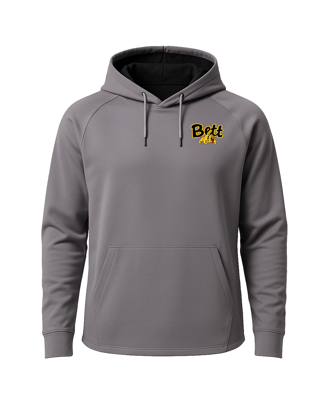 Test 222 - Gray Hoodie - Left Chest