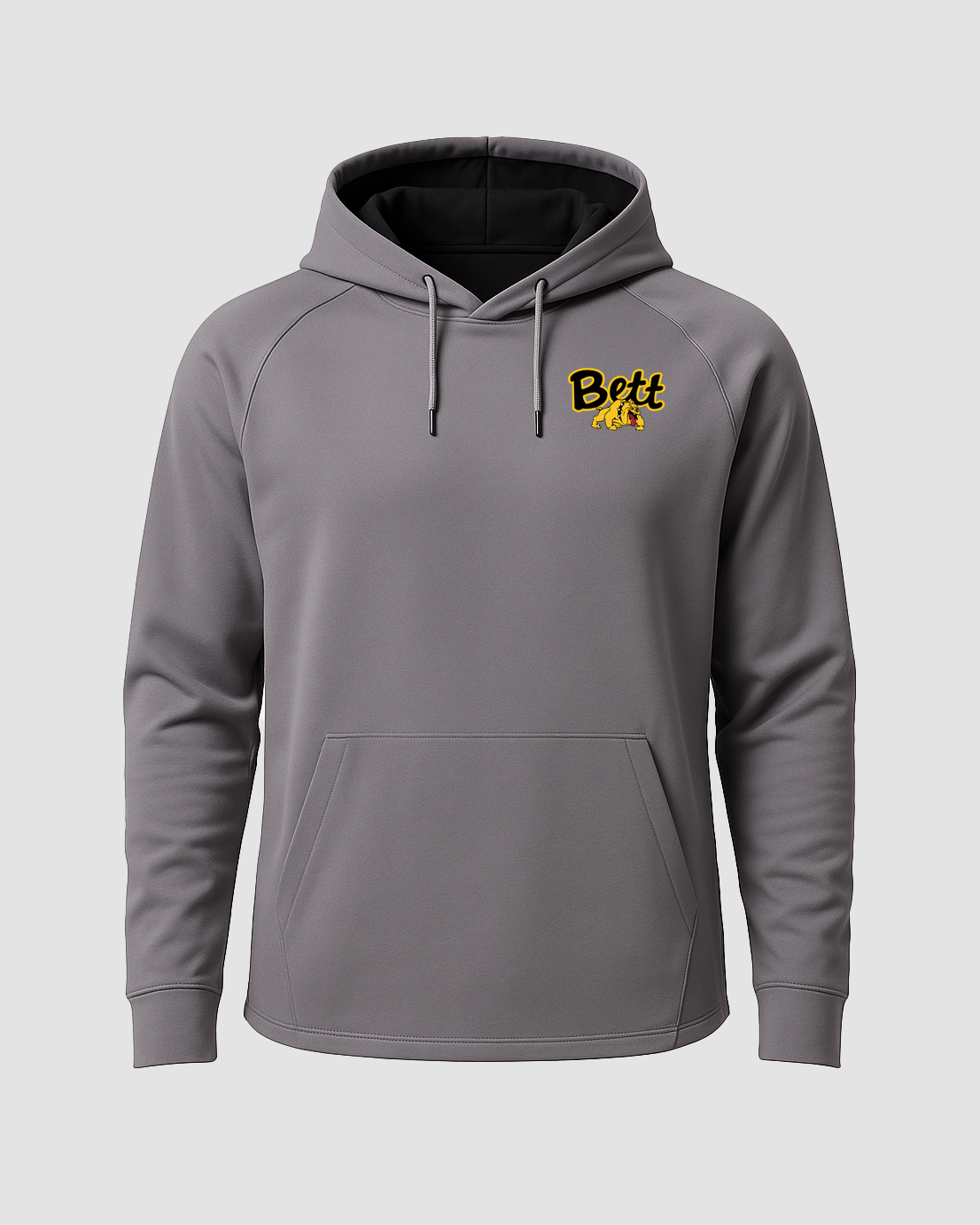 Testing 67 - Gray Hoodie - Left Chest