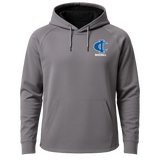 Cambridge Isanti Baseball - Gray Hoodie - Left Chest