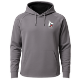 Detroit Lakes Softball - Gray Hoodie - Left Chest