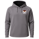 Fergus Falls Baseball - Gray Hoodie - Left Chest