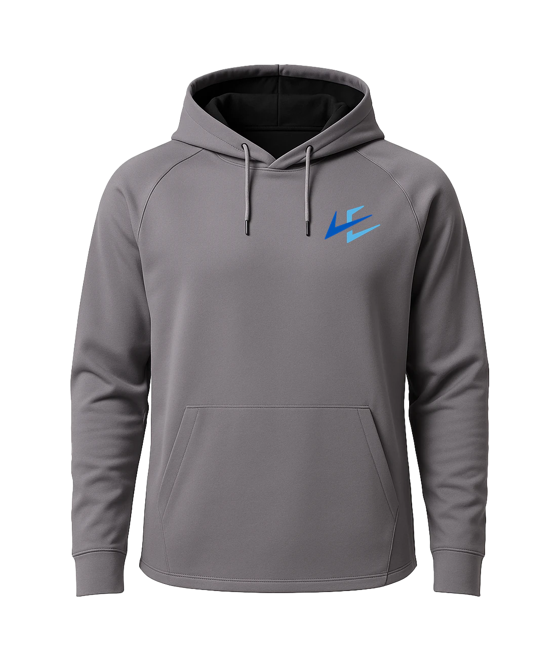 Team Store Example - Gray Hoodie - Left Chest
