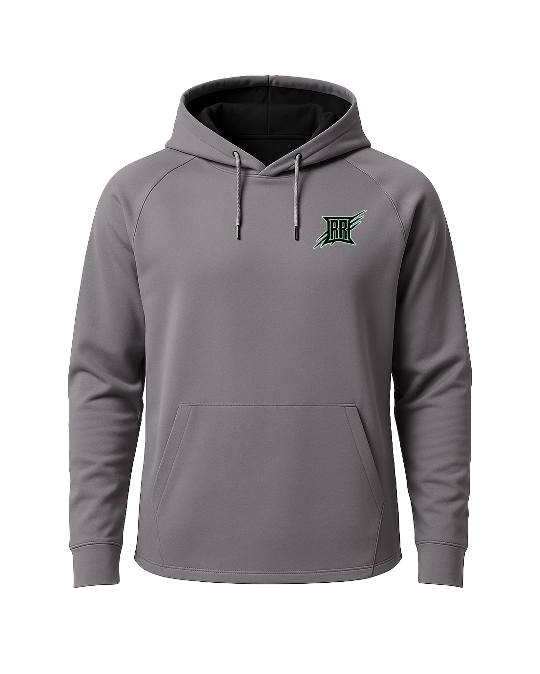 Rock Ridge Spring Sports - Gray Hoodie - Left Chest