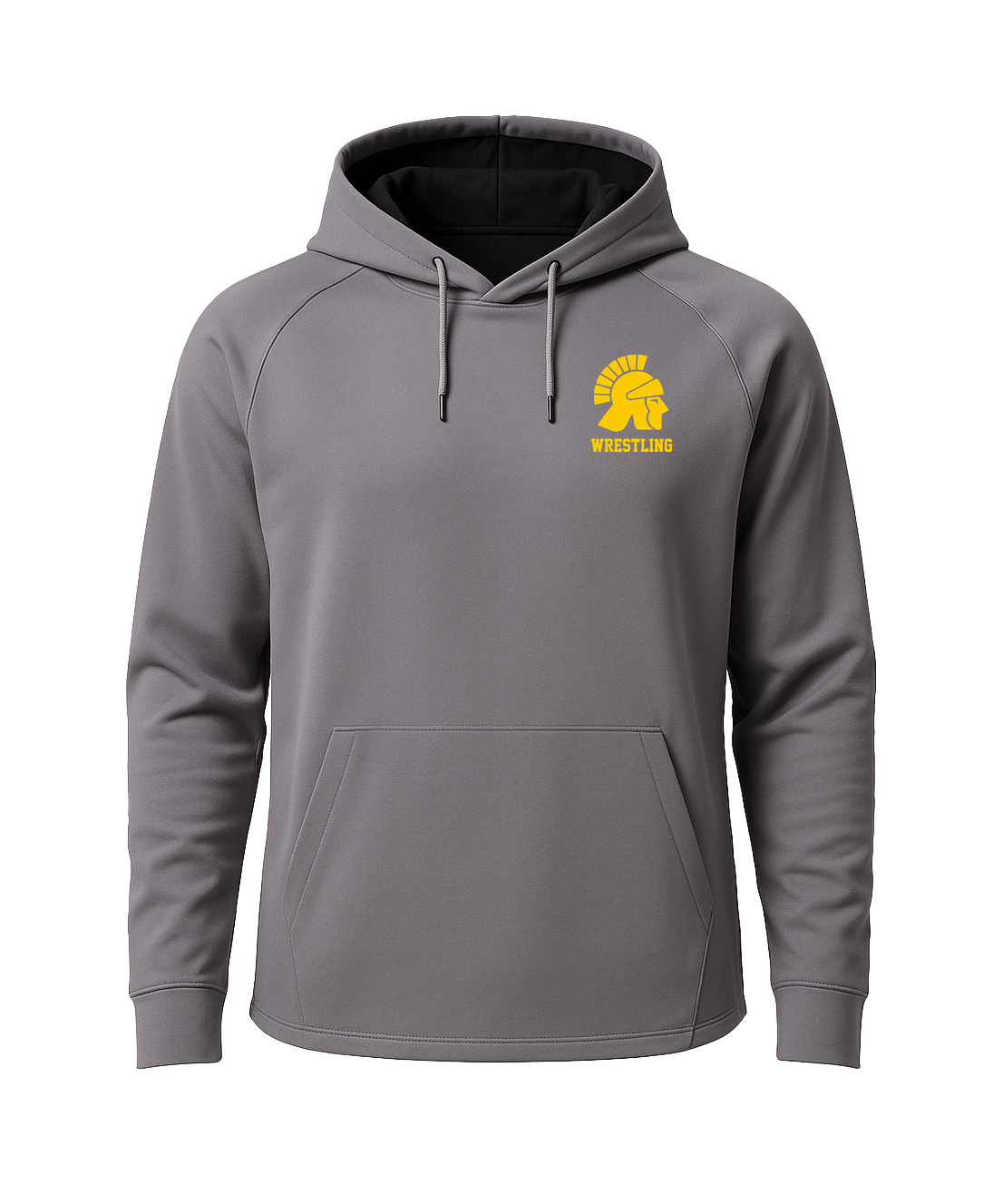 Testing - Gray Hoodie - Left Chest