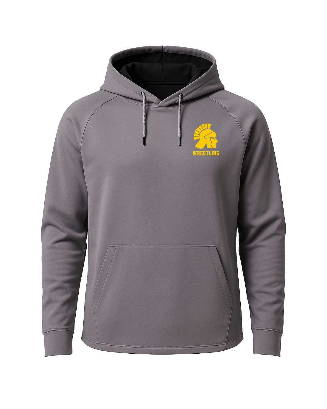 Testing - Gray Hoodie - Left Chest