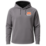 Moorhead Baseball - Gray Hoodie - Left Chest
