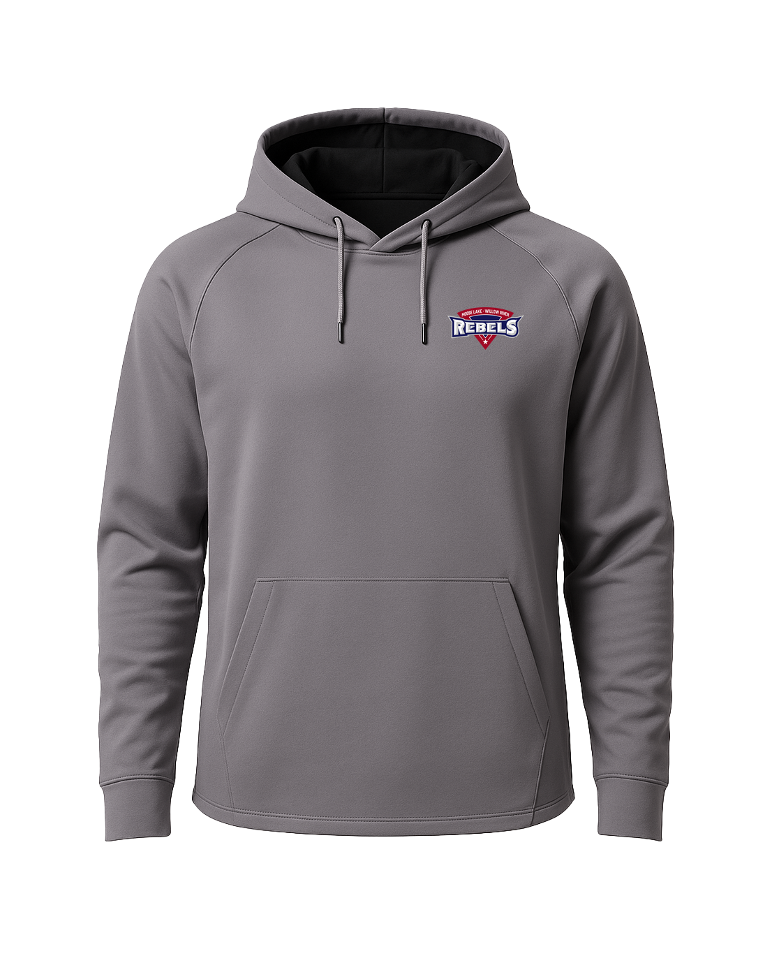 MLWR - Gray Hoodie - Left Chest