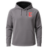 Duluth East Baseball - Gray Hoodie - Left Chest