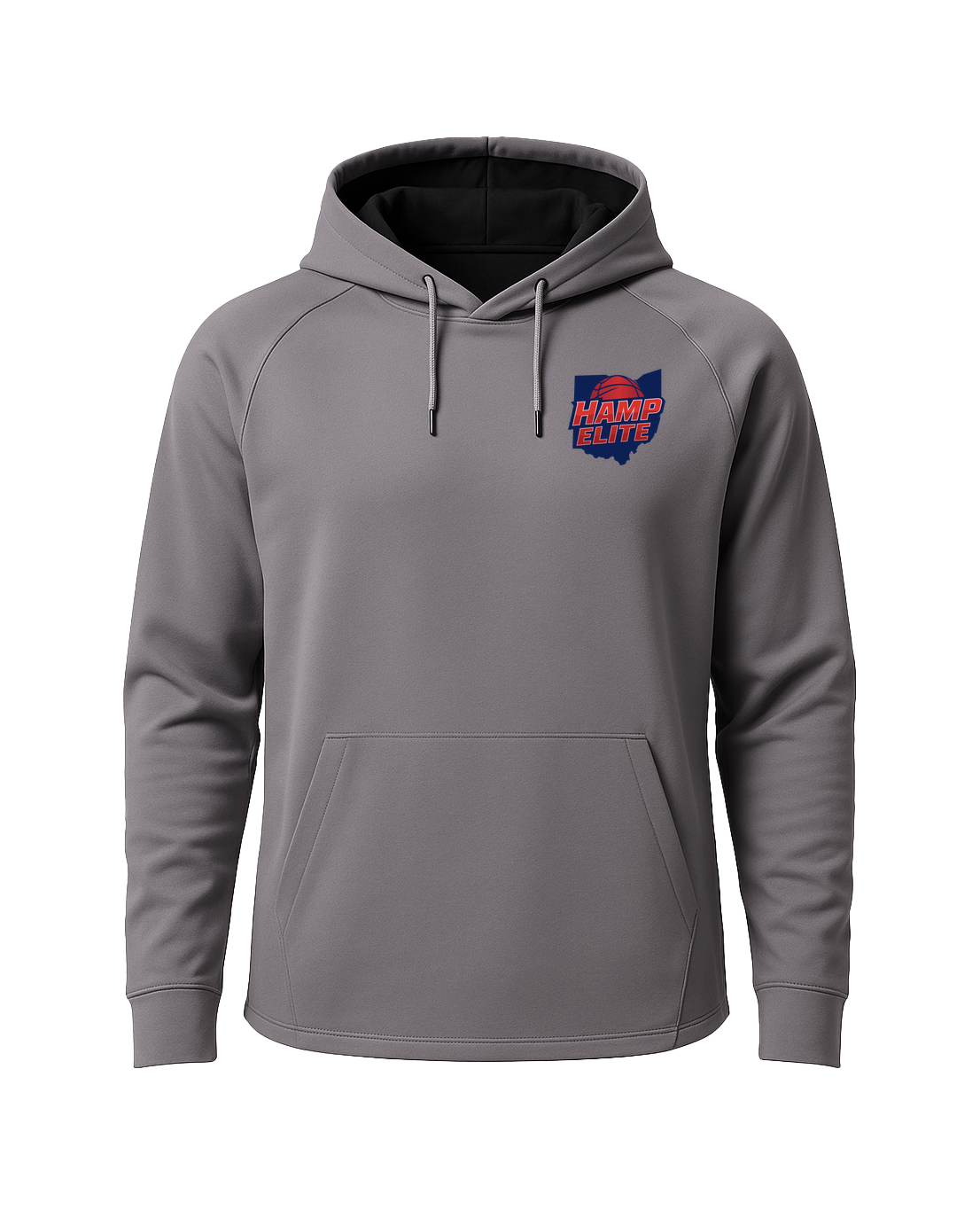 Hemp Elite - Gray Hoodie - Left Chest