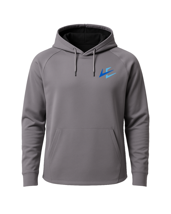 Leading Edge Rep Store - Gray Hoodie - Left Chest