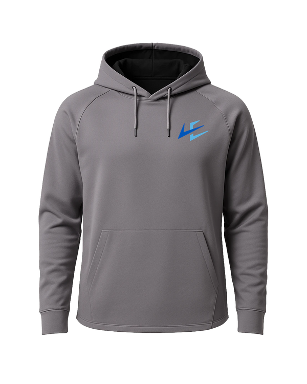 Leading Edge Rep Store - Gray Hoodie - Left Chest