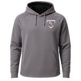 Wisconsin Lutheran Baseball - Gray Hoodie - Left Chest