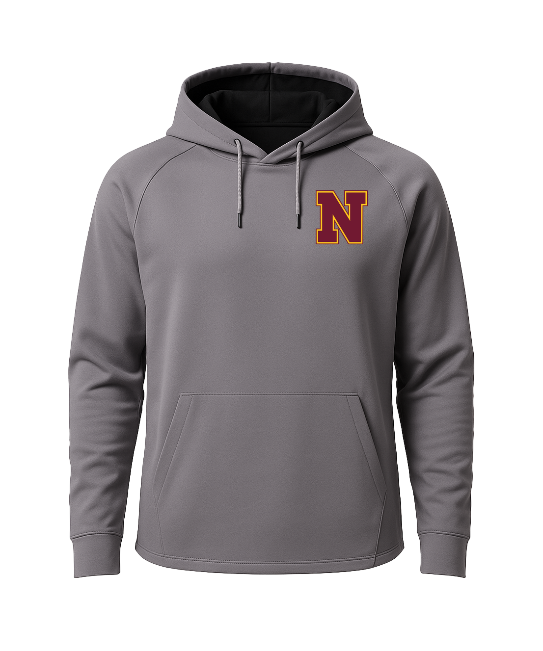 Northfield Baseball - Gray Hoodie - Left Chest