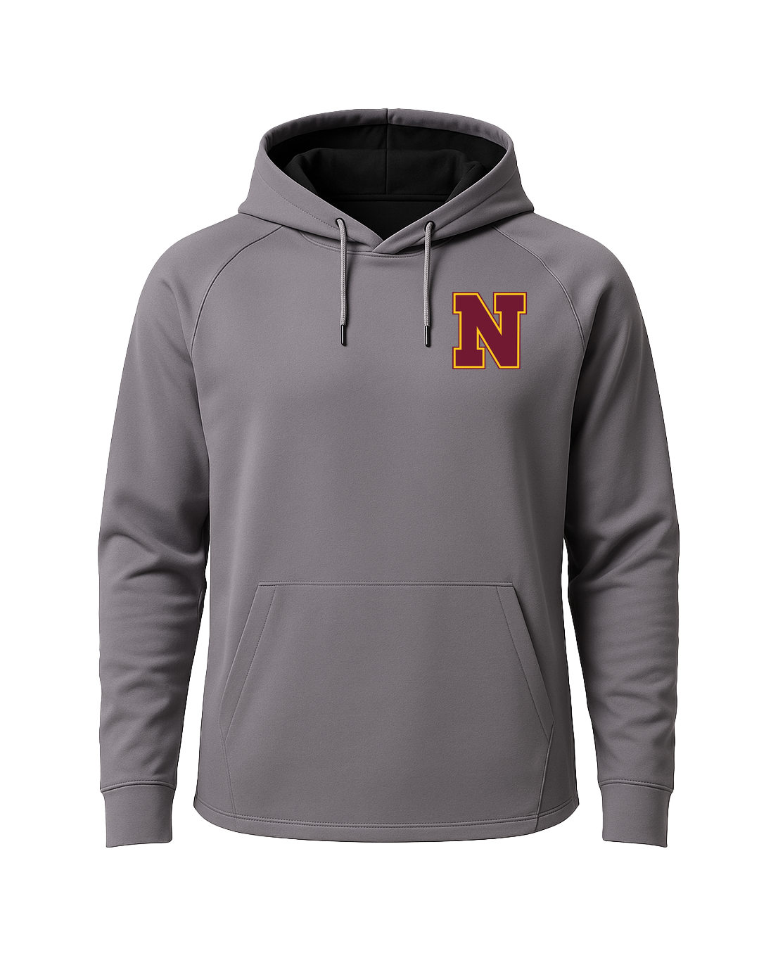 Northfield Baseball - Gray Hoodie - Left Chest