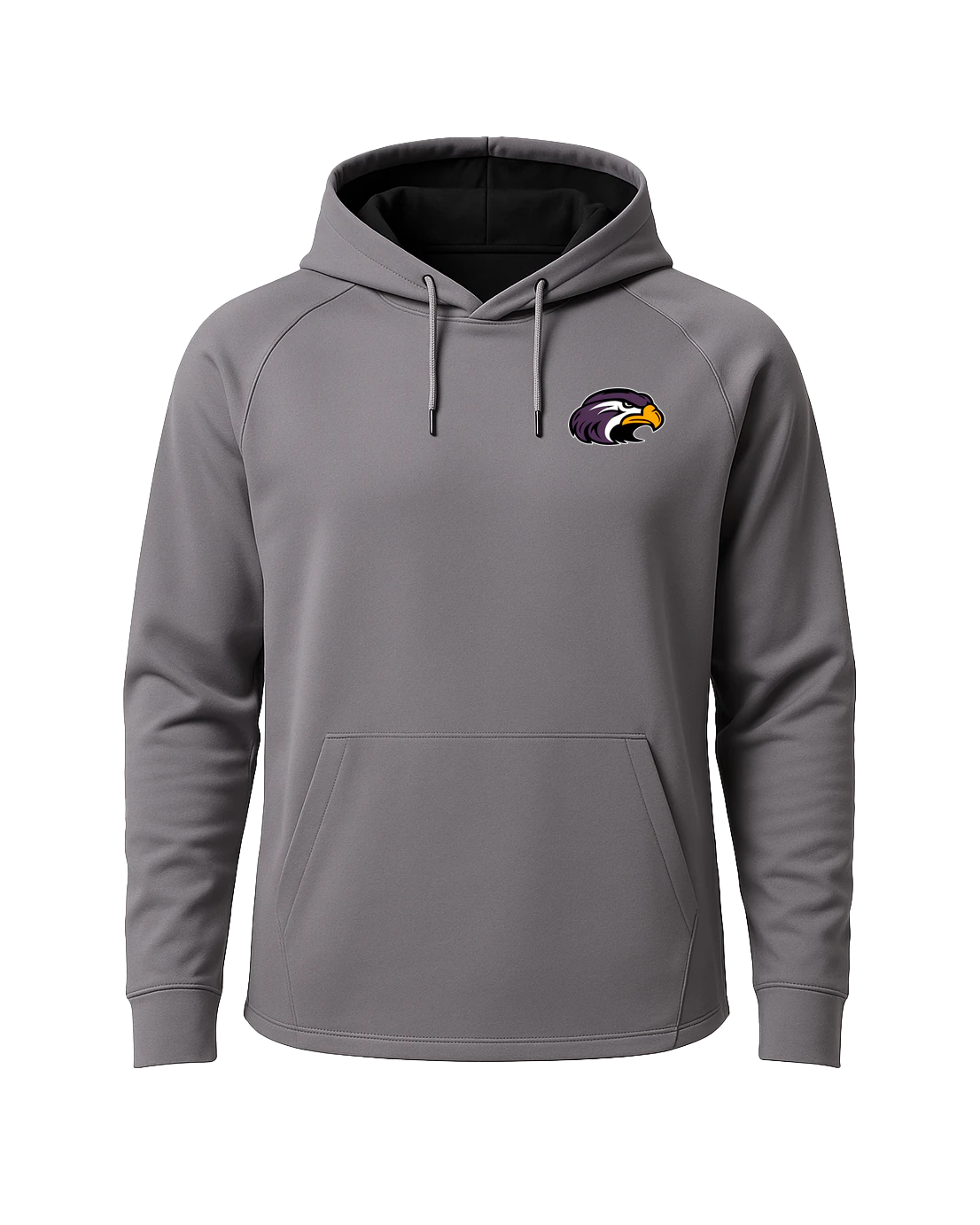Montevideo Baseball - Gray Hoodie - Left Chest