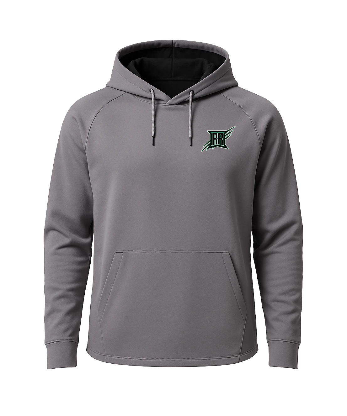 Rock Ridge Spring Sports - Gray Hoodie - Left Chest