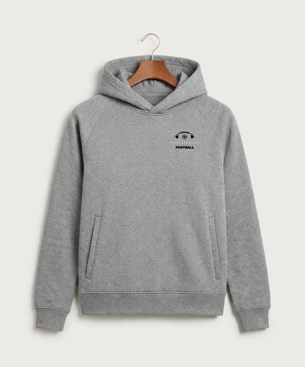 Martin County West High School Football (Boys) - Ultralux Hoodie