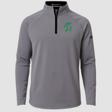 La Crescent-Hokah Football - Gray Quarter Zip - Left Chest