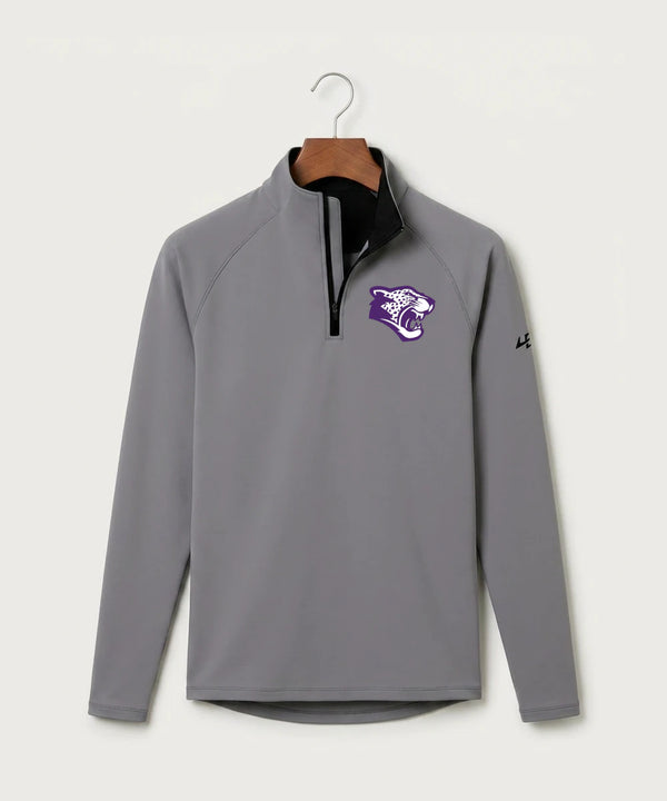 Granada-Huntley-East Chain/Truman Football (Boys) - Gray Quarter Zip - Left Chest