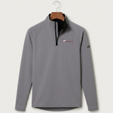 Point Dance Ensemble Dance - Gray Quarter Zip - Left Chest