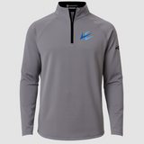 Leading Edge example_store - Gray Quarter Zip - Left Chest