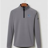 Notre Dame High School Team Store - Gray Quarter Zip - Left Chest