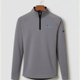 Notre Dame High School Team Store - Gray Quarter Zip - Left Chest