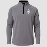 DC Everest Middle School Football — example store - Gray Quarter Zip - Left Chest