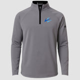 Leading Edge example_store - Gray Quarter Zip - Left Chest